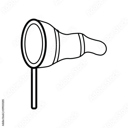 Net Fish Catching Catcher line icon