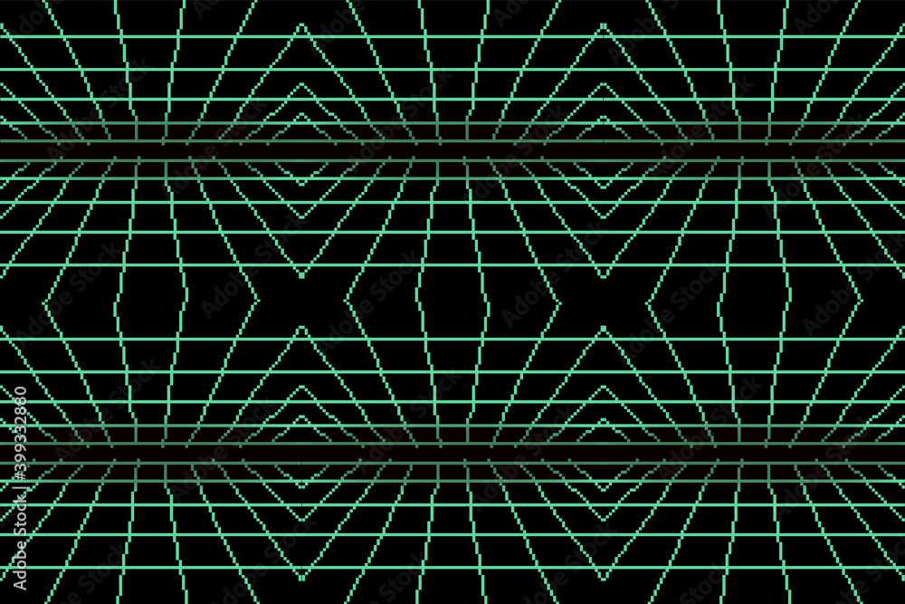 Pixel 80s Retro Wave Sci-Fi Background For game. Pixel art 8bit Pixel 80s Retro Wave Sci-Fi Background For game. Pixel art 8bit