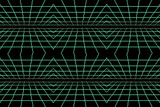 Pixel 80s Retro Wave Sci-Fi Background For game. Pixel art 8bit