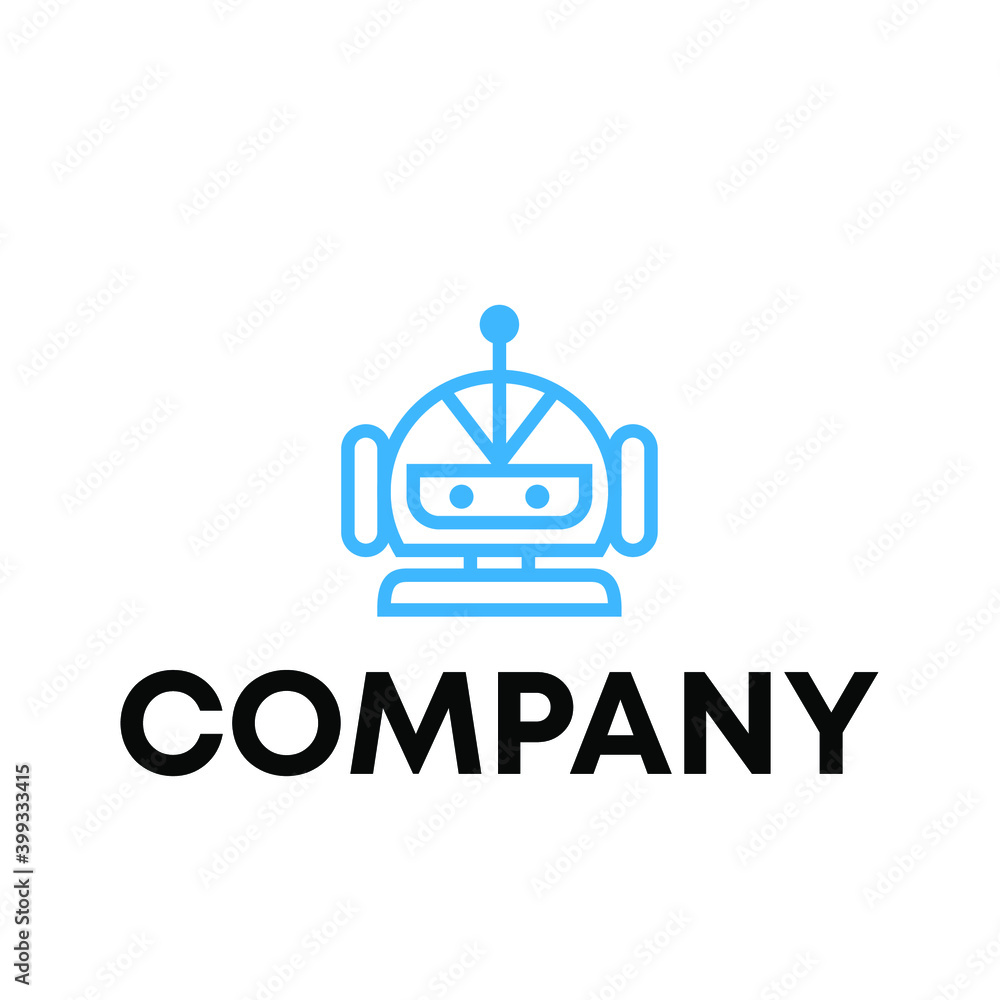 robotic logo design robotic logo design