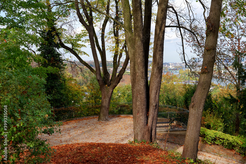 Brimborion park in Sevres city 