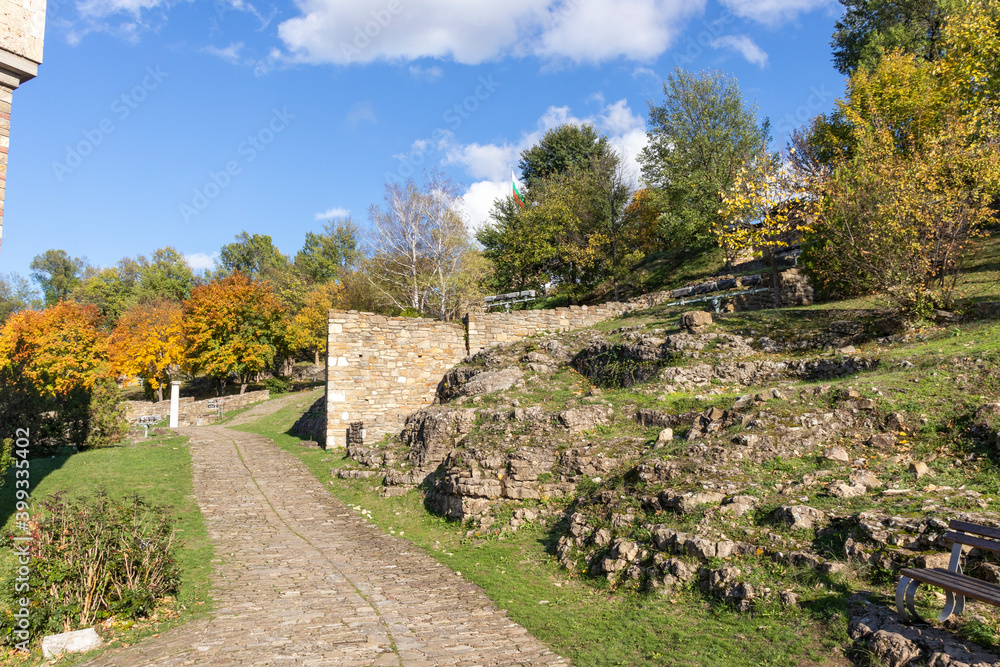 medieval stronghold Tsarevets, Veliko Tarnovo, Bulgaria