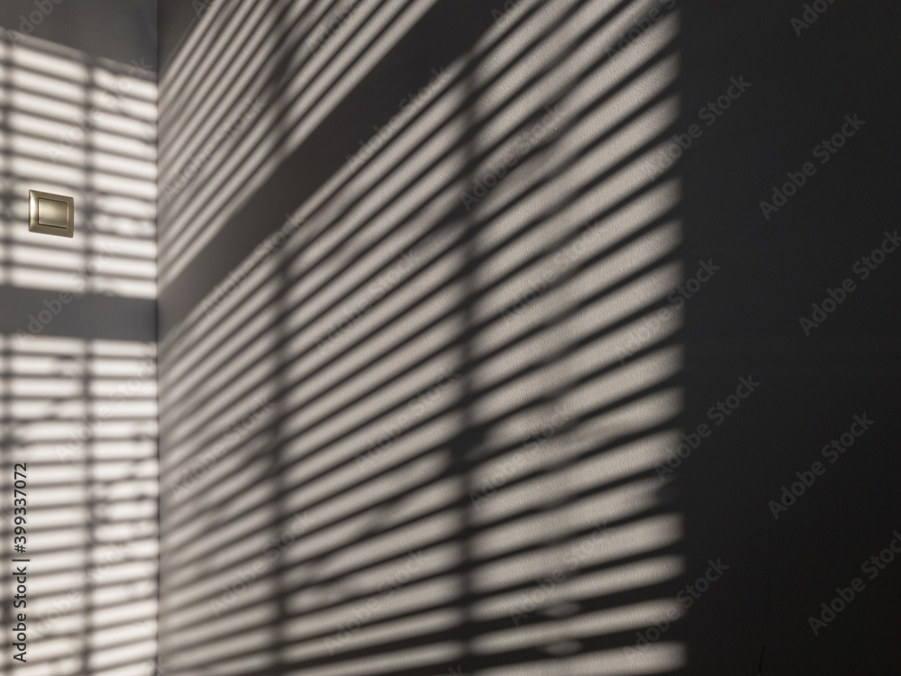 Lights shadows. Abstract light, black shadow overlay from window on
