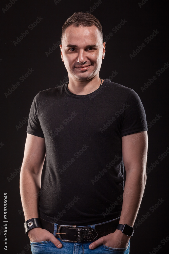Portrait of a handsome man Portrait of a handsome man