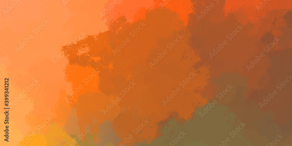 Obraz premium Brush stroked painting. Artistic vibrant and colorful wallpaper. Chaotic painting. Brushed Painted Abstract Background.