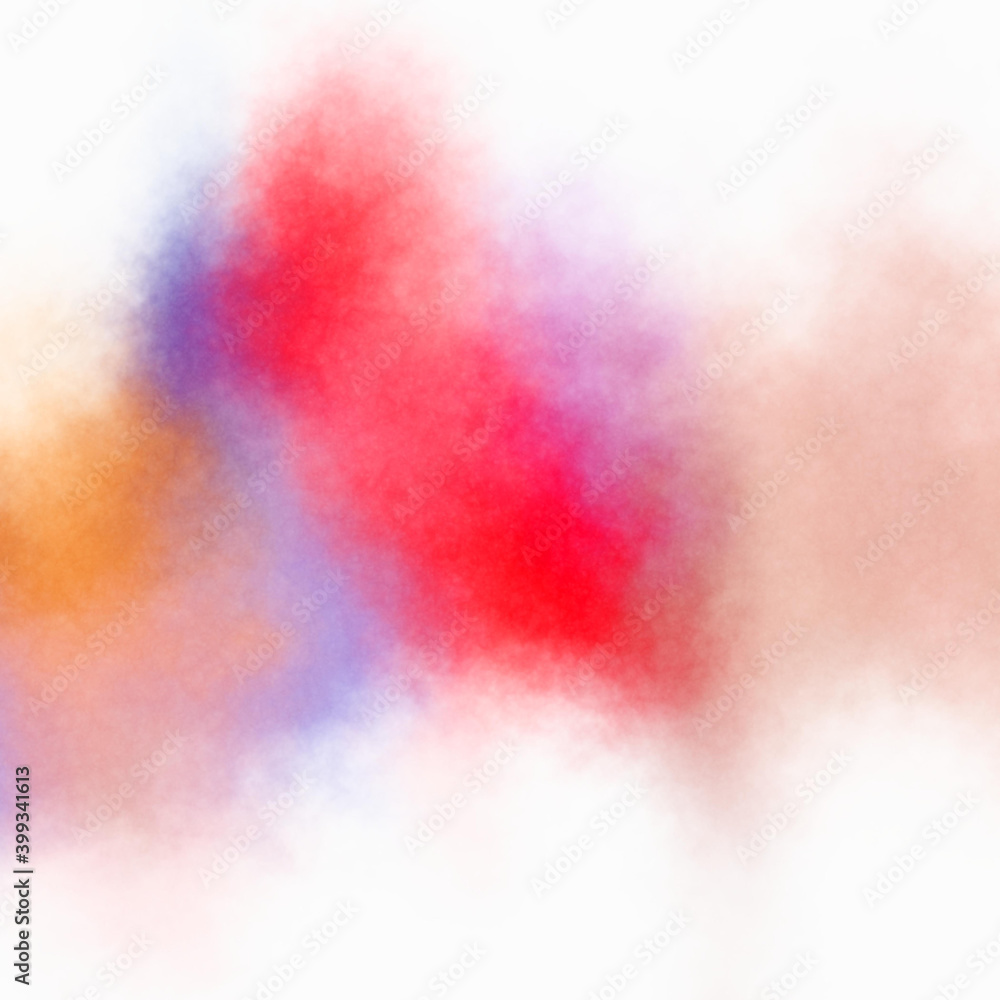 Obraz premium Watercolor painted background. Abstract Illustration wallpaper. Brush stroked painting. 2D Illustration.
