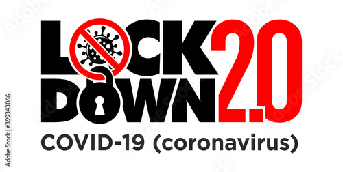 Lock down coronavirus. COVID-19 Pandemic world lockdown for quarantine. Corona Virus Vector on transparent background