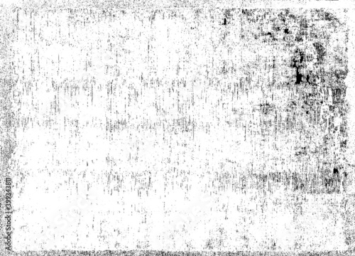 Rough black and white texture vector. Distressed overlay texture. Grunge background. Abstract textured effect. Vector Illustration. Black isolated on white background. EPS10