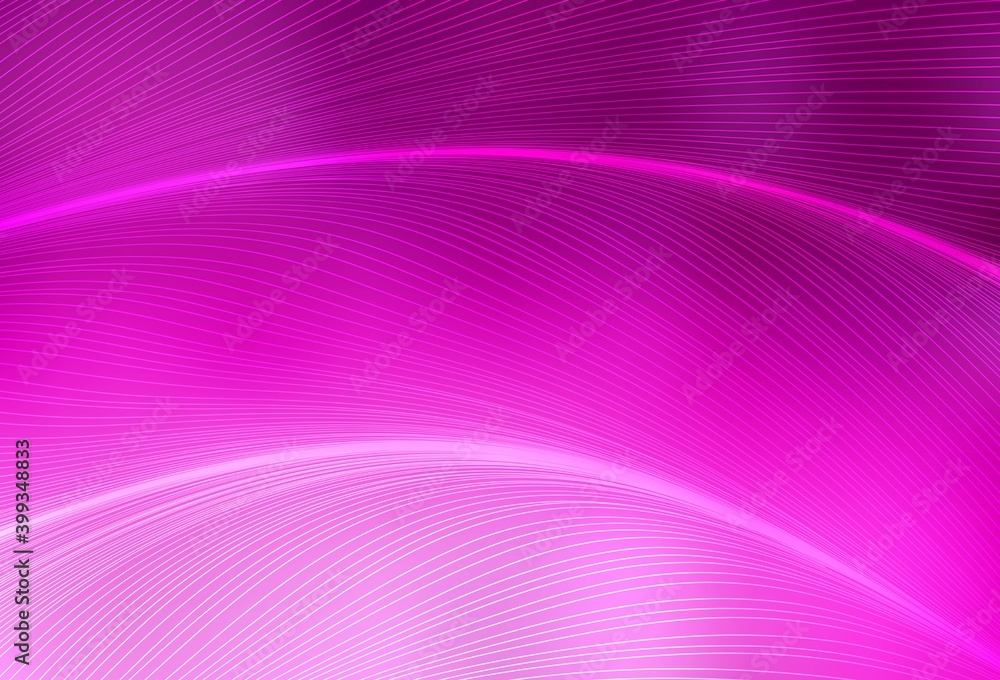 Light Pink vector pattern with bent lines. Light Pink vector pattern with bent lines.