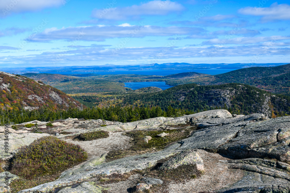 View from the Peak of Penobscot Mountain