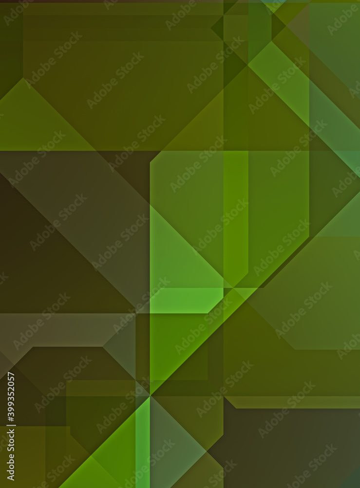 Obraz premium Layers of circular shapes creating a colorful and vibrant design. Digital illustration of circles layout. Futuristic design template.