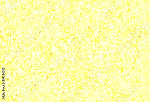 Light Green, Yellow vector elegant pattern with leaves.