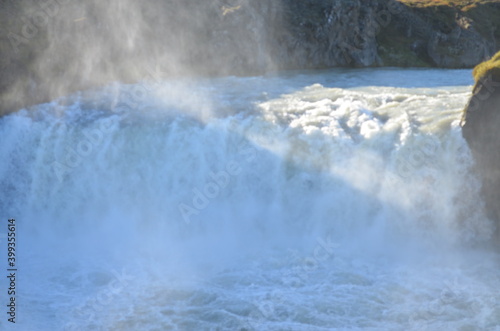 waterfall Godafoss Go  afoss  Akureyri Northern Iceland river Skj  lfandaflj  t   