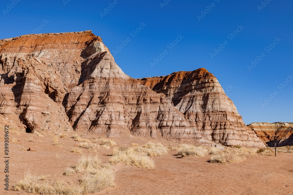 Beautiful landscape around Toadstool Hoodoos