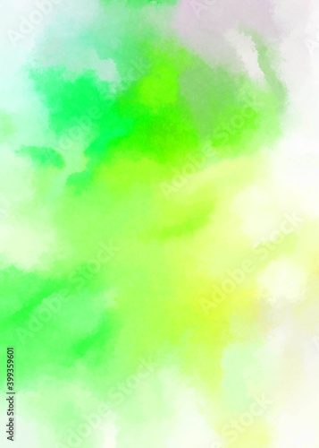 Watercolor painted background. Abstract Illustration wallpaper. Brush stroked painting. 2D Illustration.