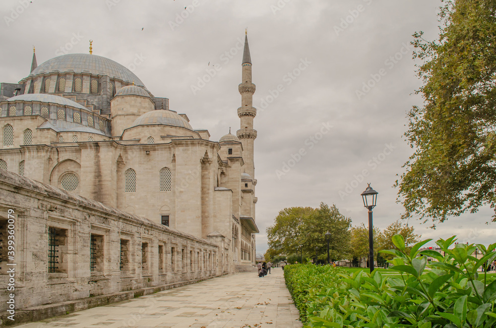Fototapeta premium Suleimani Mosque in Istanbul