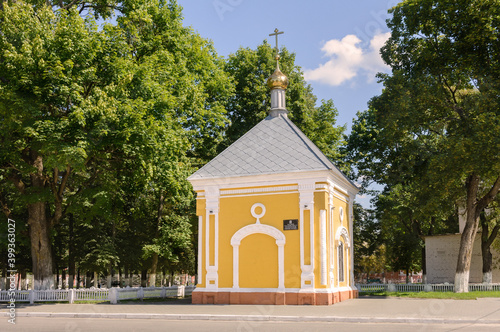 Chapel of Boniface. Chapel in honor of Boniface the Merciful. Novozybkov. Russia. photo