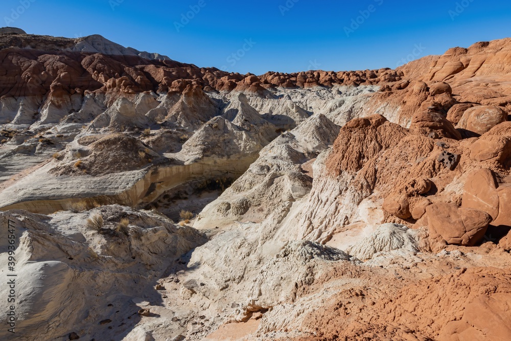 Beautiful landscape around Toadstool Hoodoos