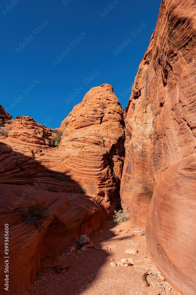 Fototapeta premium Beautiful landscape around Buckskin Gulch slot canyon