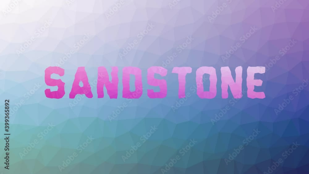 Sandstone appearing weird tessellation looping pulsing polygons Sandstone appearing weird tessellation looping pulsing polygons