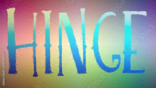 Wallpaper Mural Hinge dissolving strange tessellation looping pulsing polygons Torontodigital.ca