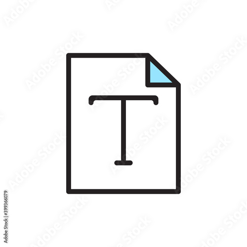 Isolated new paper computers tecnology online icon- Vector