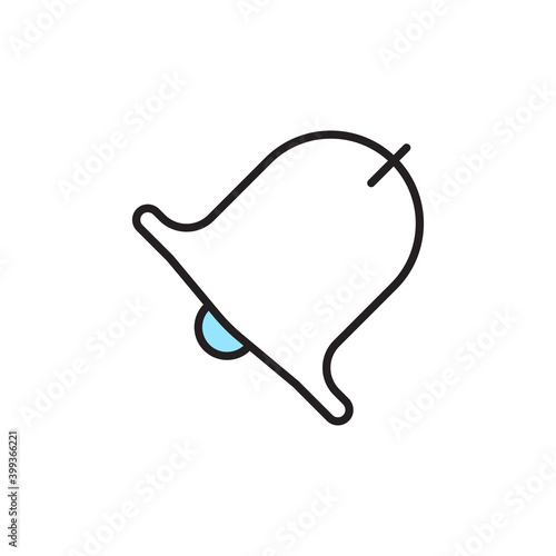 Isolated alert computers tecnology online icon- Vector