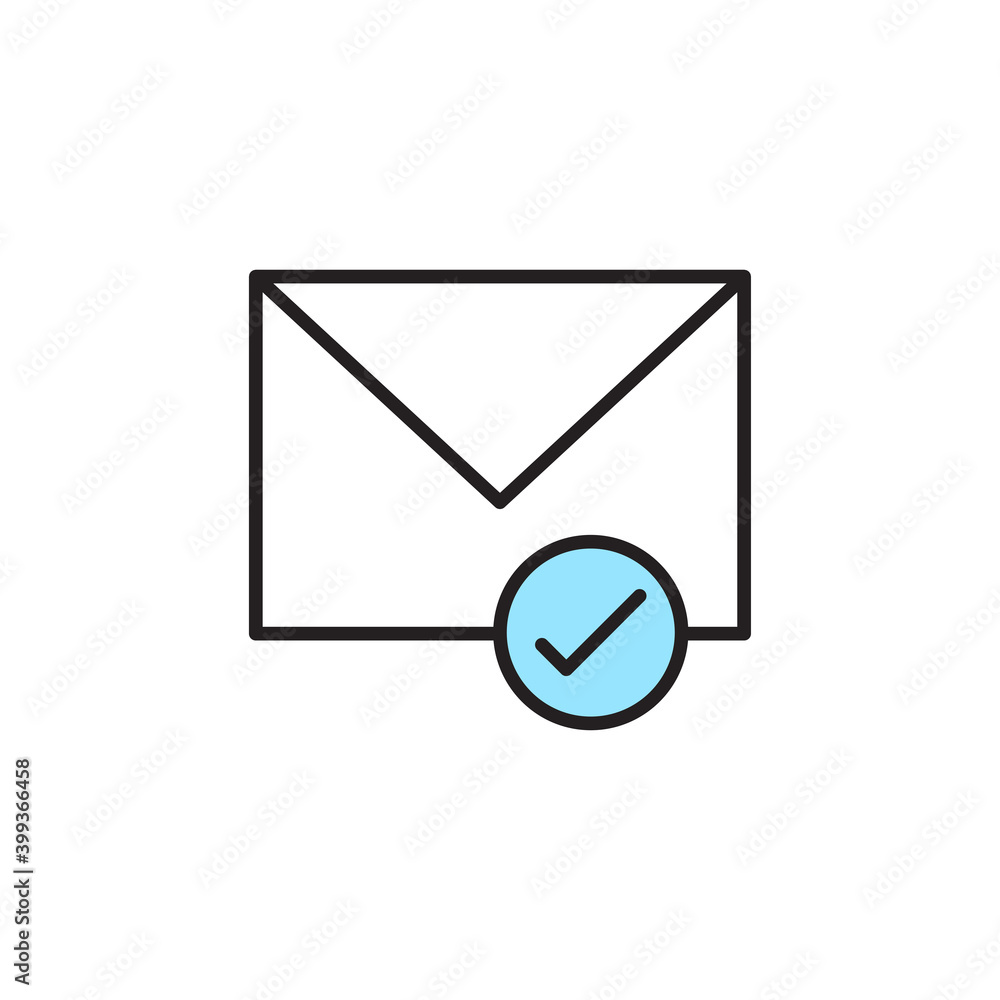 Isolated send mail computers tecnology online icon- Vector Isolated send mail computers tecnology online icon- Vector