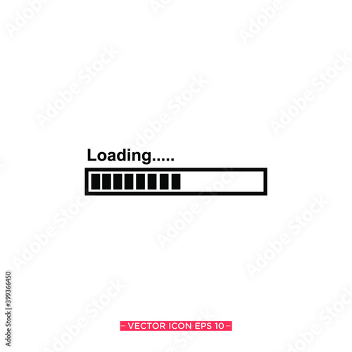 Loading Icon Vector Illustration