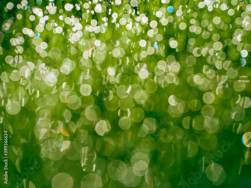 Abstract bokeh defocus glitter blur background