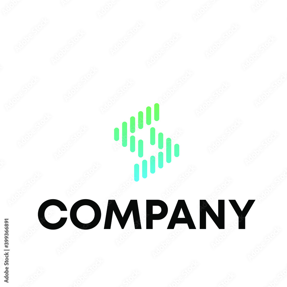 letter S technology logo design letter S technology logo design