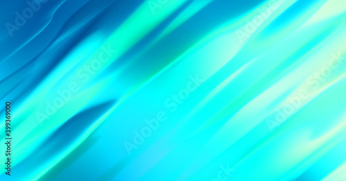 Cool background with vibrant waves of color. 2D illustration of wavy motion. Swirly colorful vibrant shapes. Abstract conceptual wallpaper. © Hybrid Graphics
