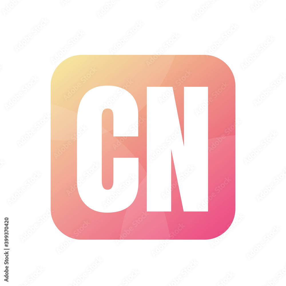 CN Letter Logo Design With Simple style CN Letter Logo Design With Simple style
