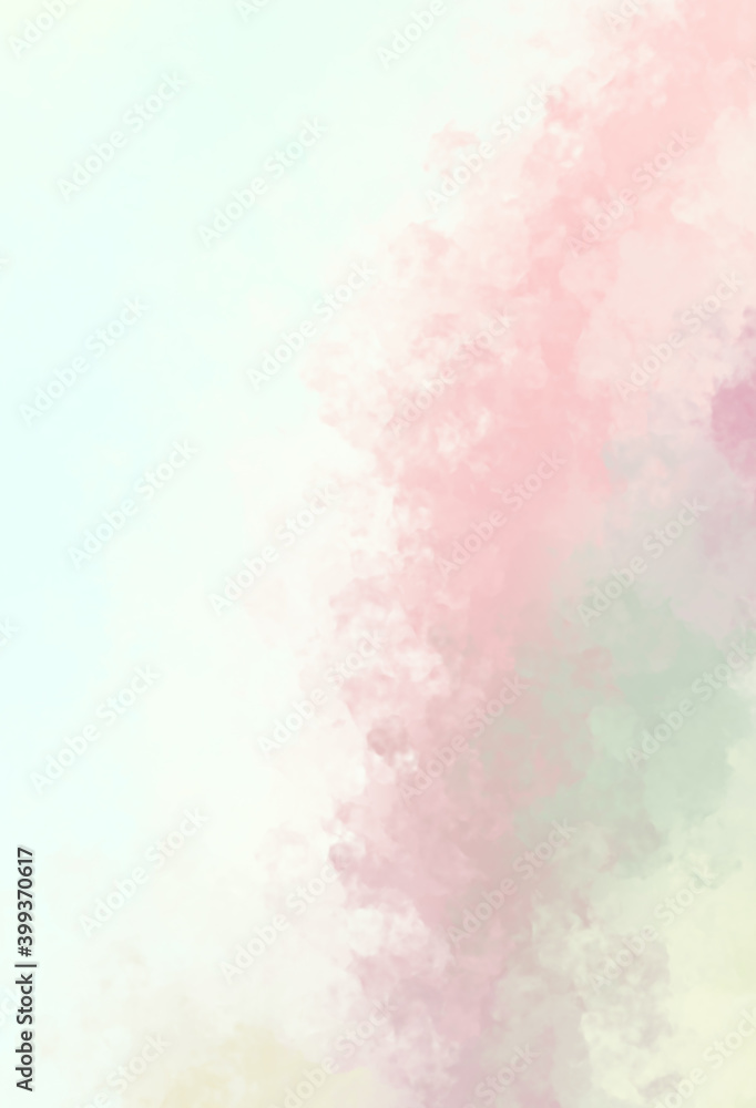 Fototapeta premium Brushed Painted Abstract Background. Brush stroked painting. Strokes of paint. 2D Illustration.