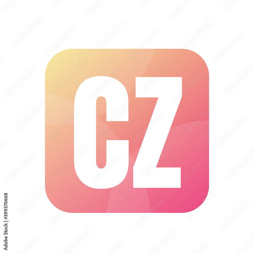 CZ Letter Logo Design With Simple style CZ Letter Logo Design With Simple style