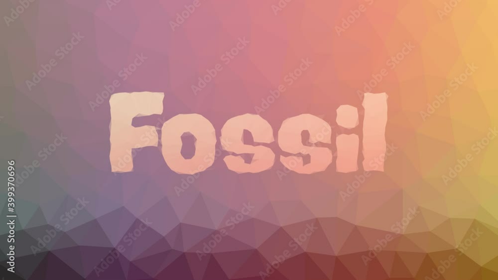Fossil dissolving techno tessellated looping pulsing triangles Fossil dissolving techno tessellated looping pulsing triangles