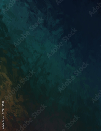 Brushed Painted Abstract Background. Brush stroked painting. Strokes of paint. 2D Illustration.