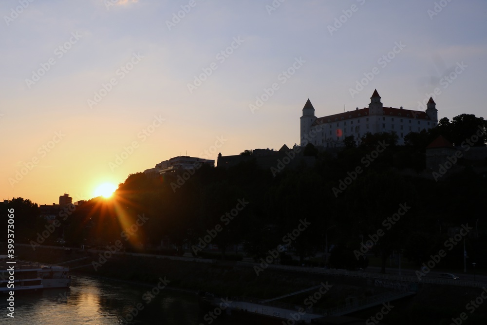 Golden Hour in Bratislava