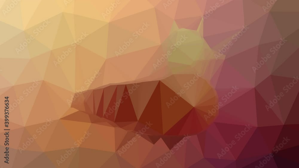 bird waterfowl fade modern tessellation looping animated polygons bird waterfowl fade modern tessellation looping animated polygons