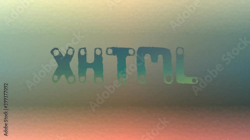 Xhtml Fade Strange Tessellated Looping Pulsing Triangles photo