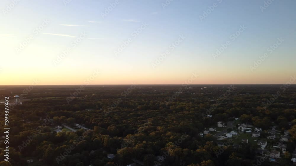 Arial shot over the New Jersey city, Vineland. Arial shot over the New Jersey city, Vineland.