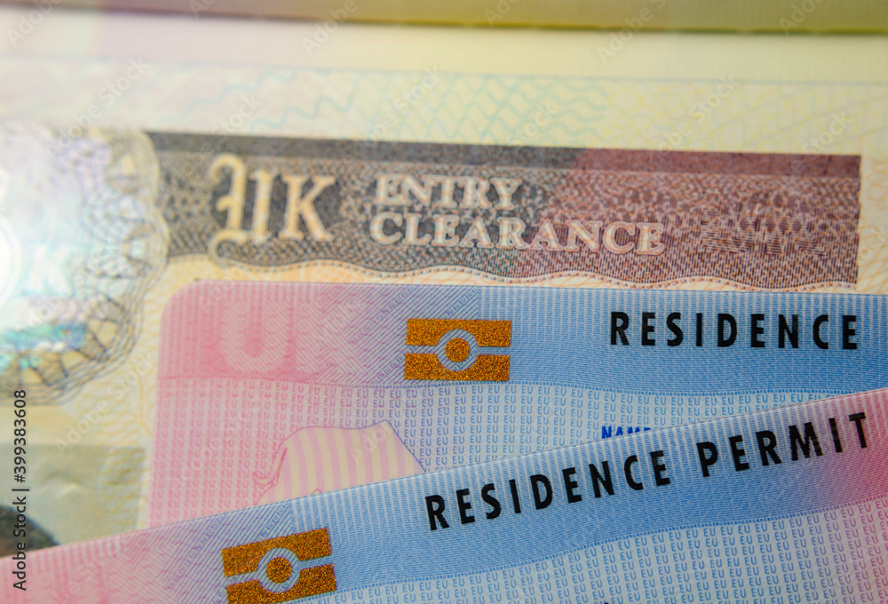 UK BRP (Biometrical Residence Permit) cards for Tier 2 work visa placed