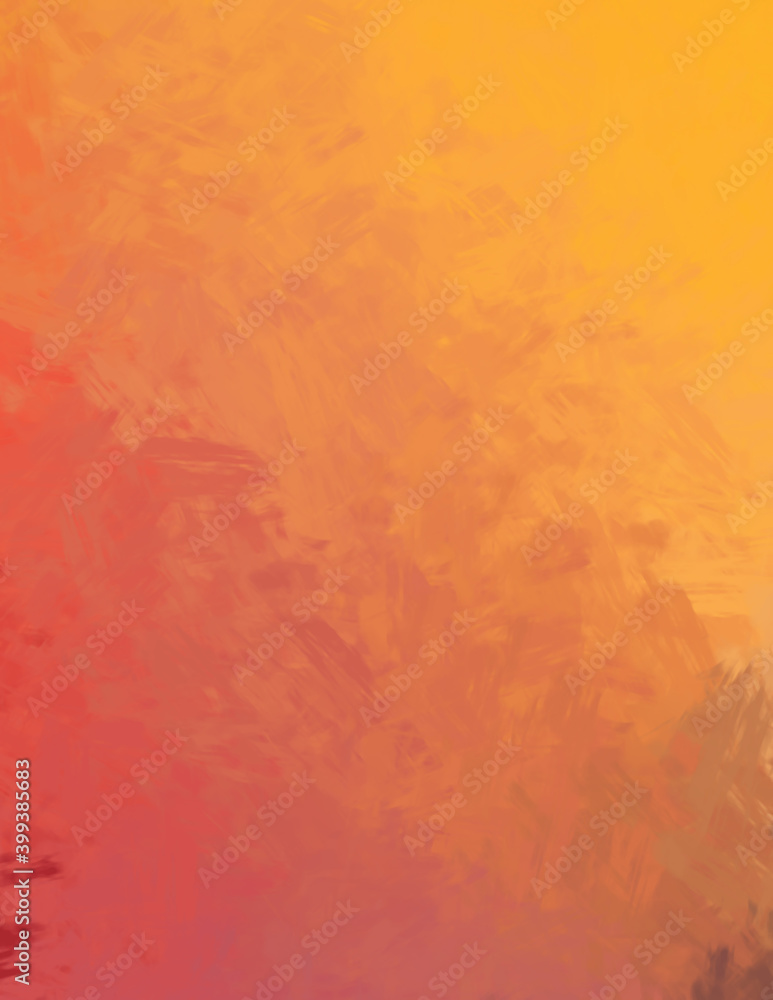 Brushed Painted Abstract Background. Brush stroked painting. Artistic vibrant and colorful wallpaper.