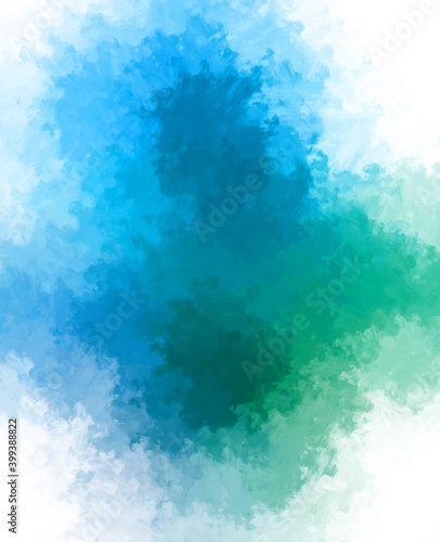 Brushed Painted Abstract Background. Brush stroked painting. Strokes of paint. 2D Illustration.