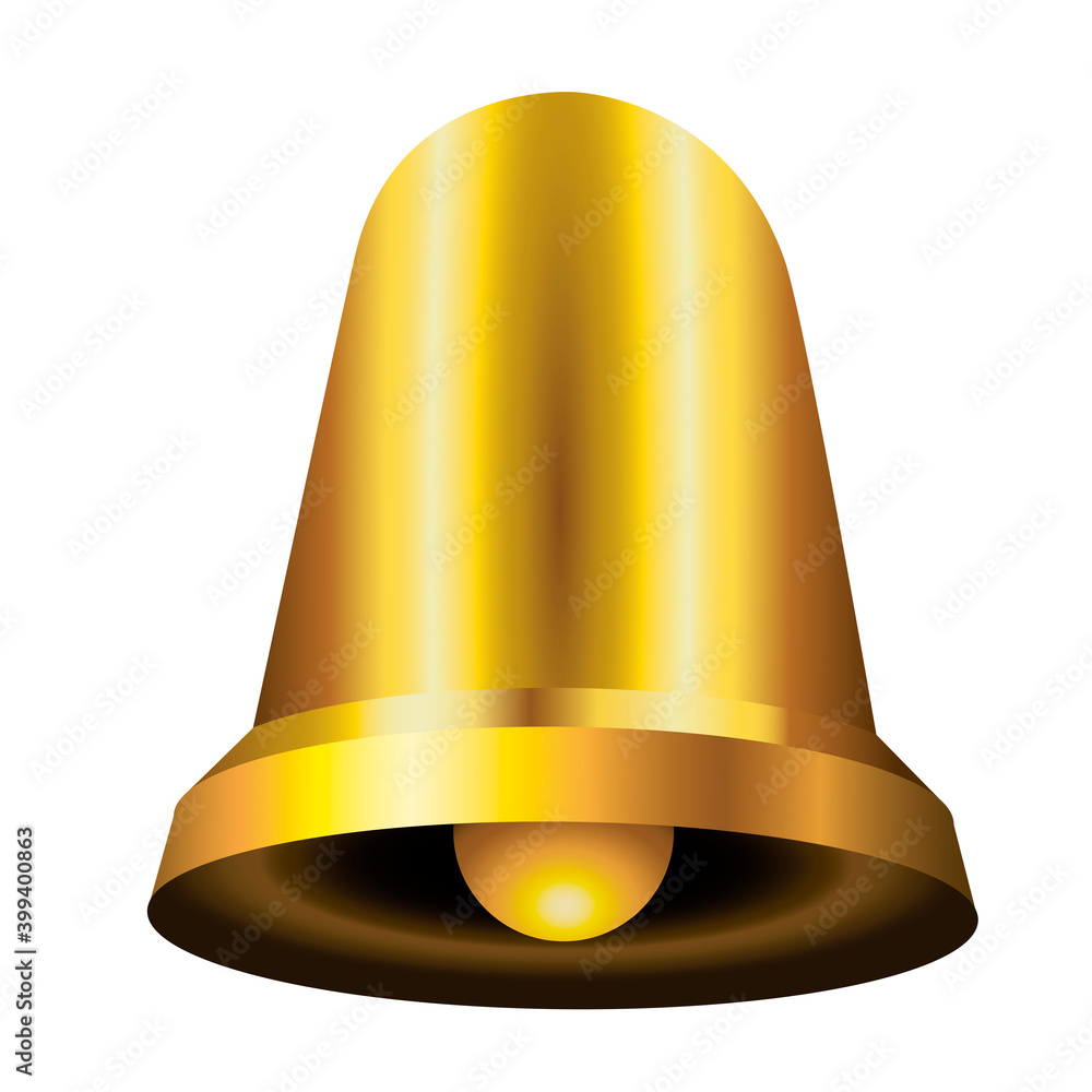 happy merry christmas golden bell icon happy merry christmas golden bell icon