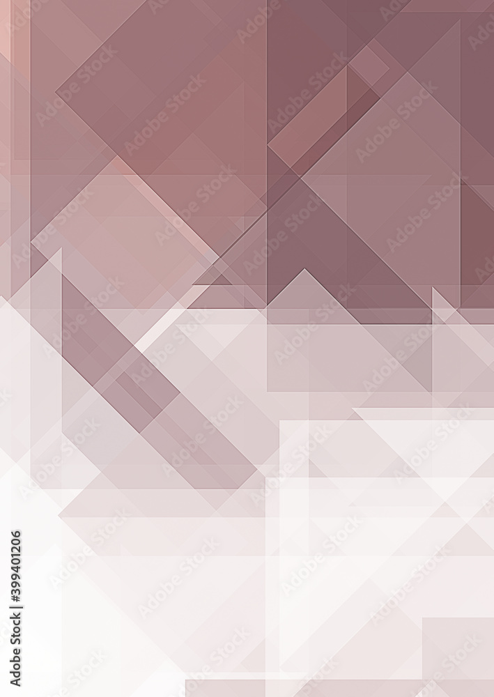 Fototapeta premium Geometric background of minimalist design. Abstract creative concept illustration.