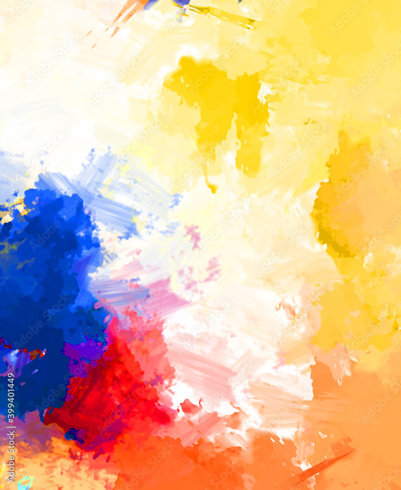 Brushed Painted Abstract Background. Brush stroked painting. Artistic vibrant and colorful wallpaper.. Brushed Painted Abstract Background. Brush stroked painting. Artistic vibrant and colorful wallpaper..