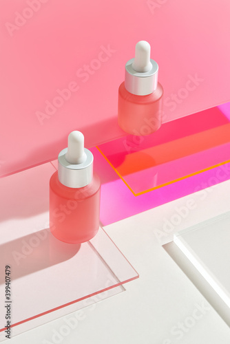 Cosmetic hydrating product or ingredient concept. photo