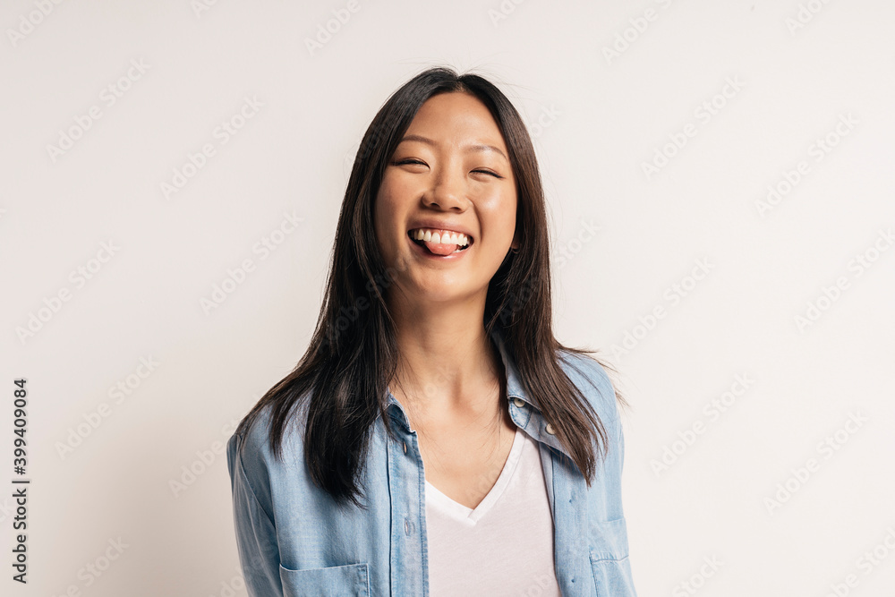 Portrait of Smiley Asian Woman Portrait of Smiley Asian Woman