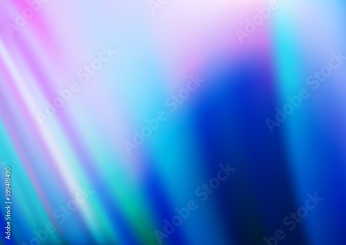 Light Pink, Blue vector background with lamp shapes.